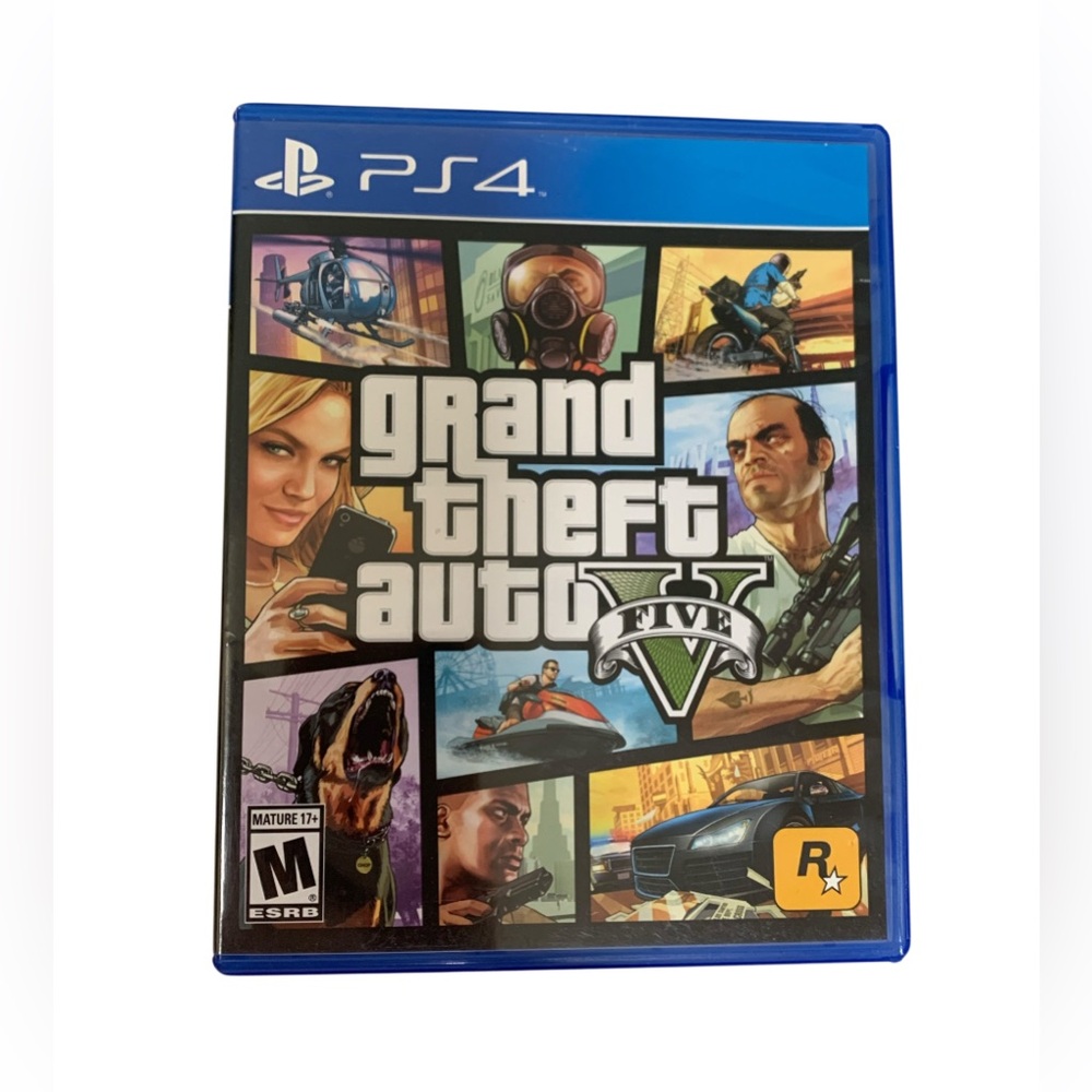 Grand Theft Auto V Premium Online Edition PlayStation 4 PS4 CIB w/ Map - GTA 5